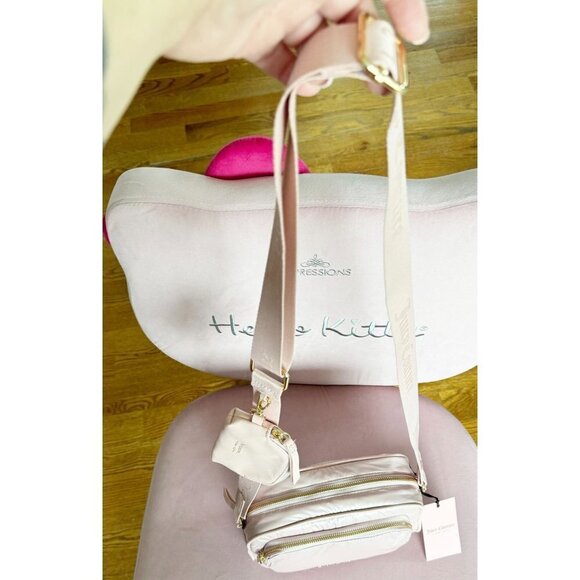 Juicy Couture Crossbody Timeless Puffer Bag Adjustable Shoulder Strap w/ Coin Pu - Picture 7 of 13